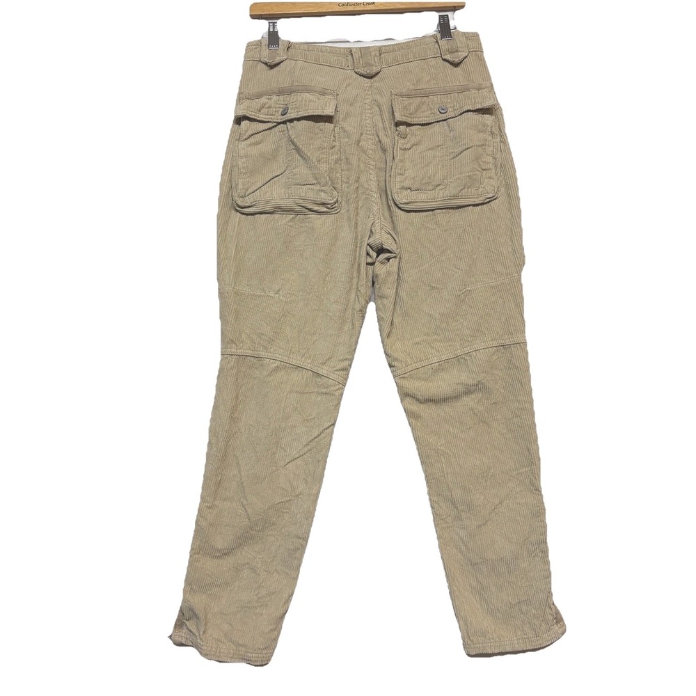 We The Free People Pants London Calling Corduroy Cargo Tapered Leg Boho Sz 28 - Picture 3 of 14